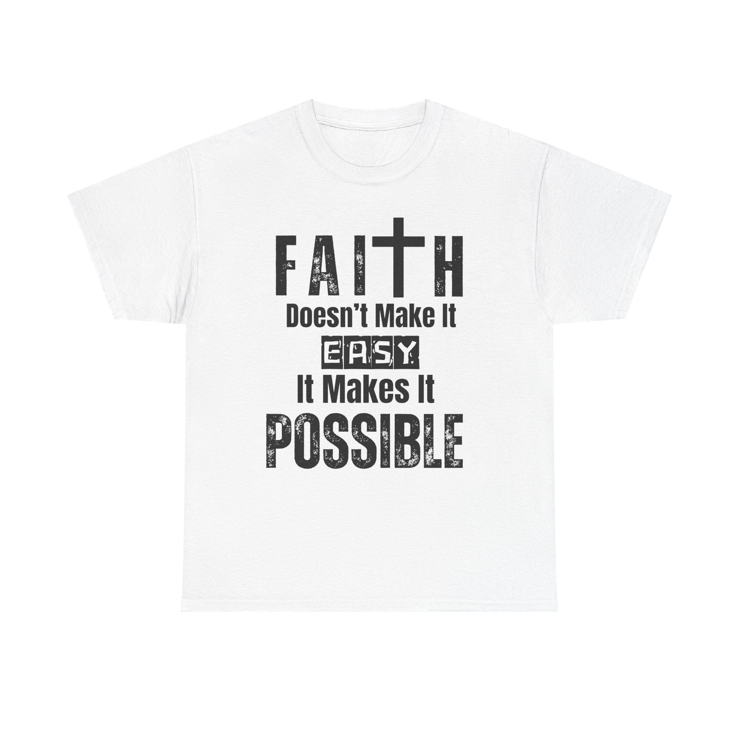 Faith Possible White Tee